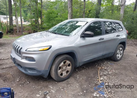 2014 Jeep Cherokee Sport из США, поврежденный, VIN 1C4PJMAB4EW192711